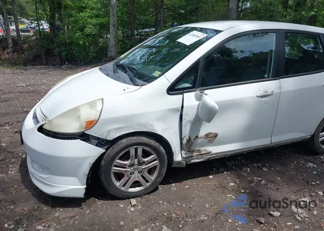 2007 Honda Fit Sport из США, поврежденный, VIN JHMGD38687S052082